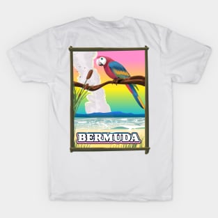 Bermuda travel poster. T-Shirt